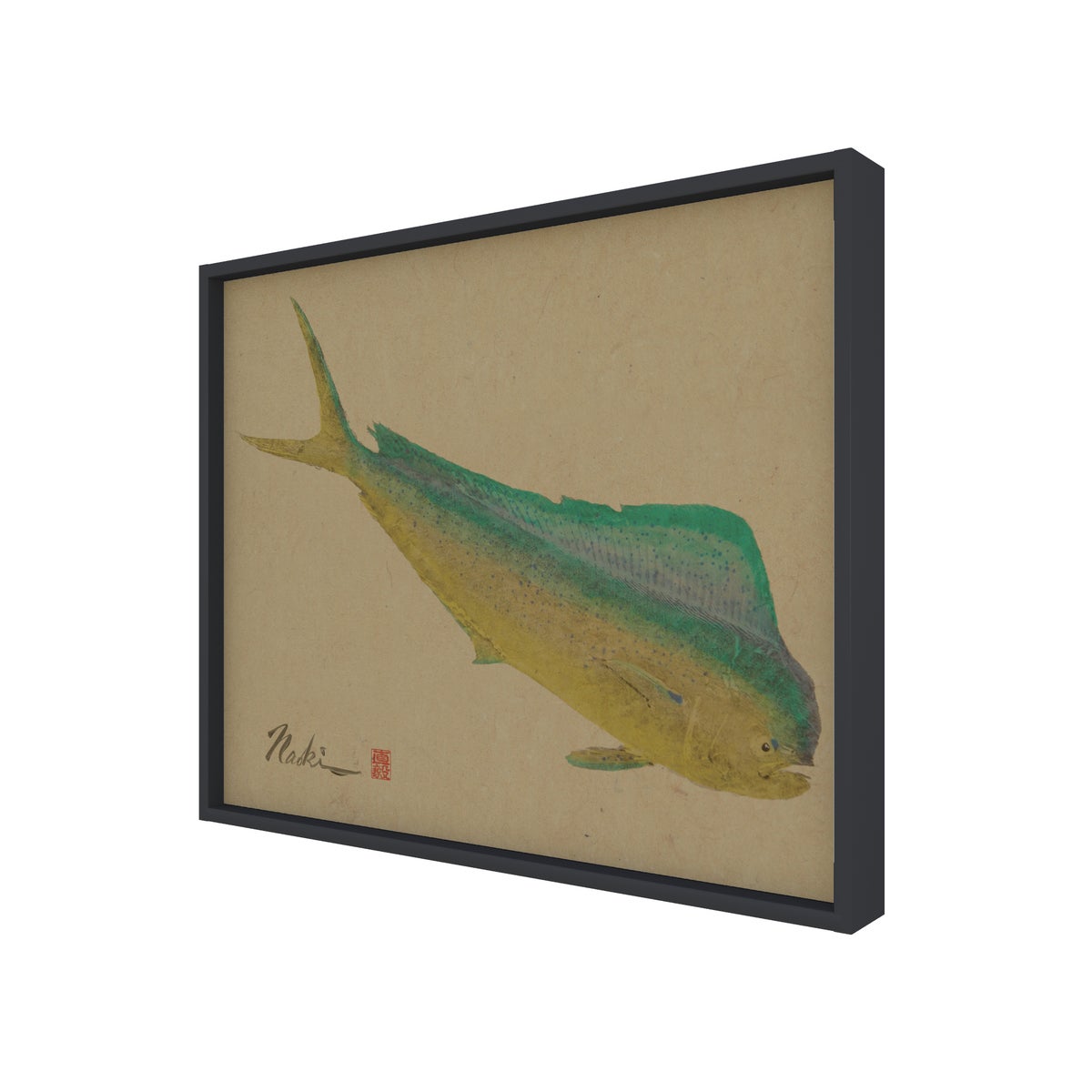 1909 Naoki Art Collection Hemp Panel