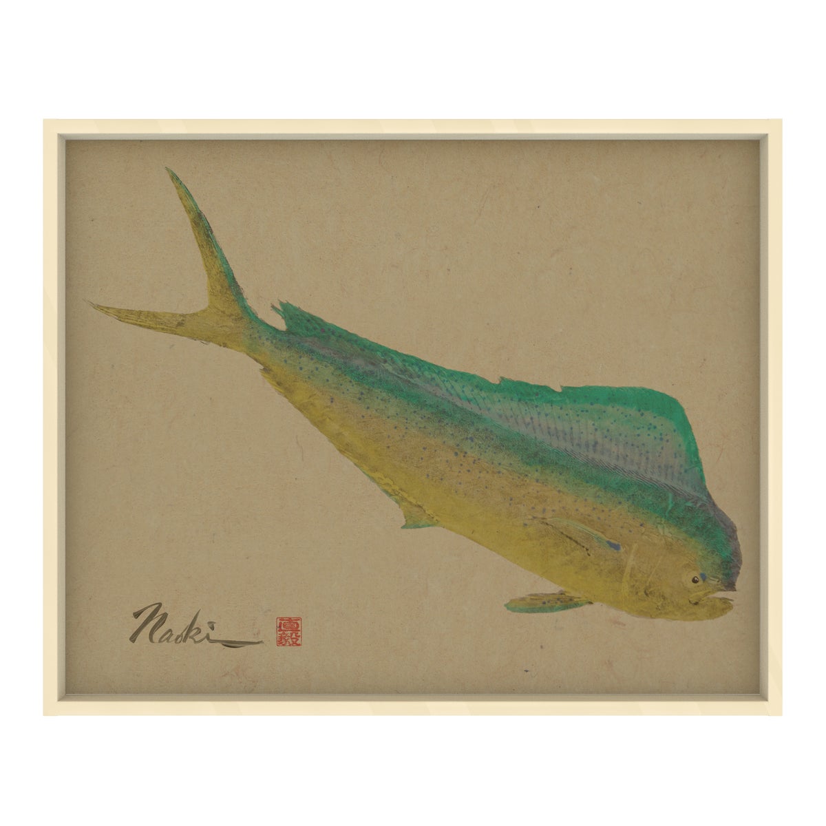 1909 Naoki Art Collection Hemp Panel