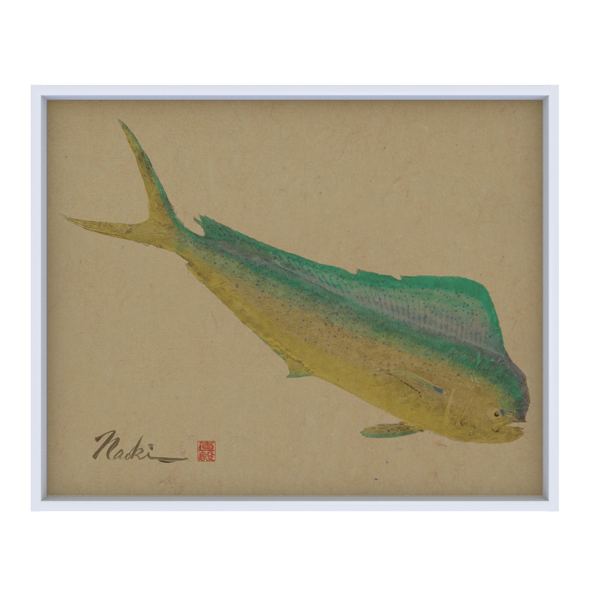 1909 Naoki Art Collection Hemp Panel