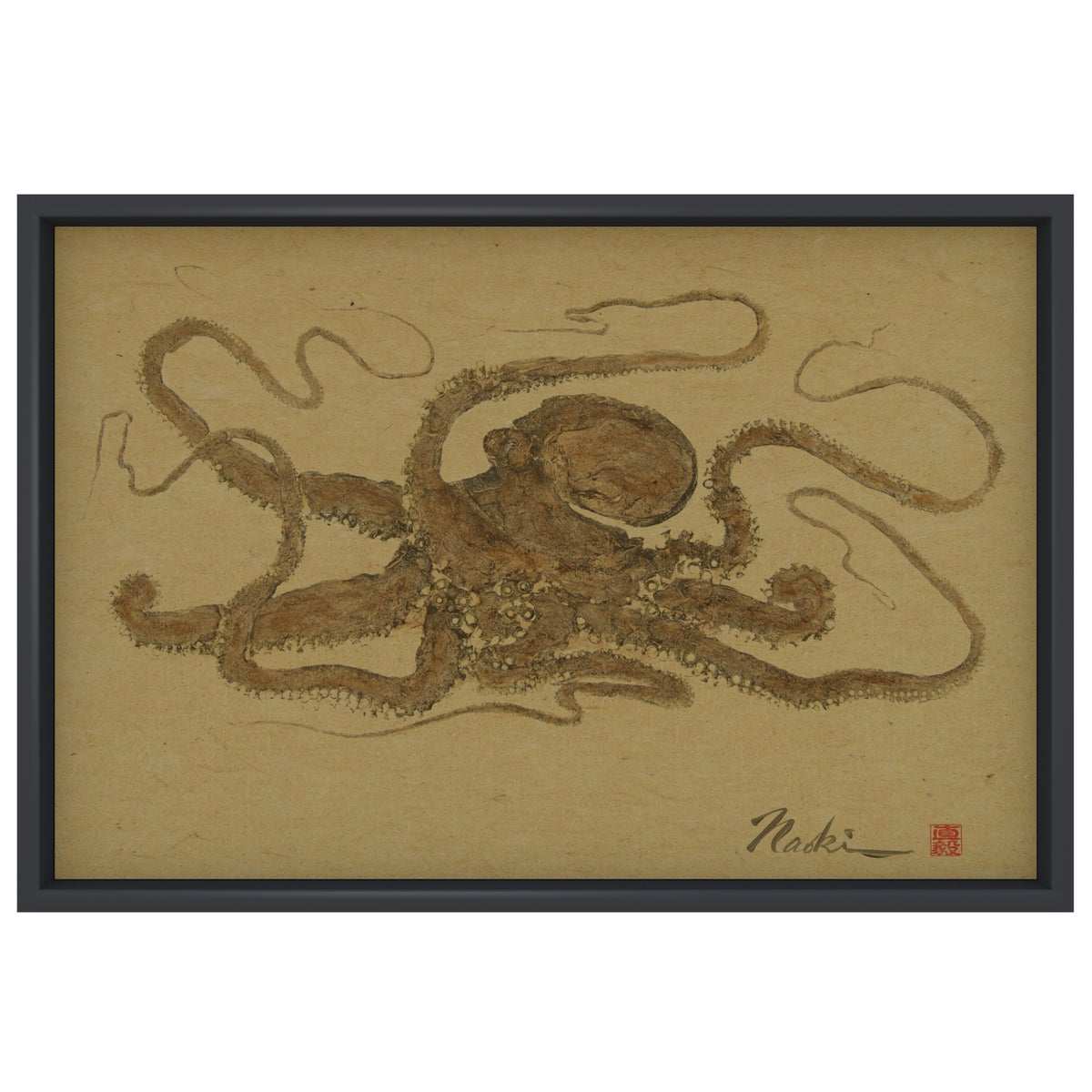 1926 Naoki Art Collection Hemp Panel