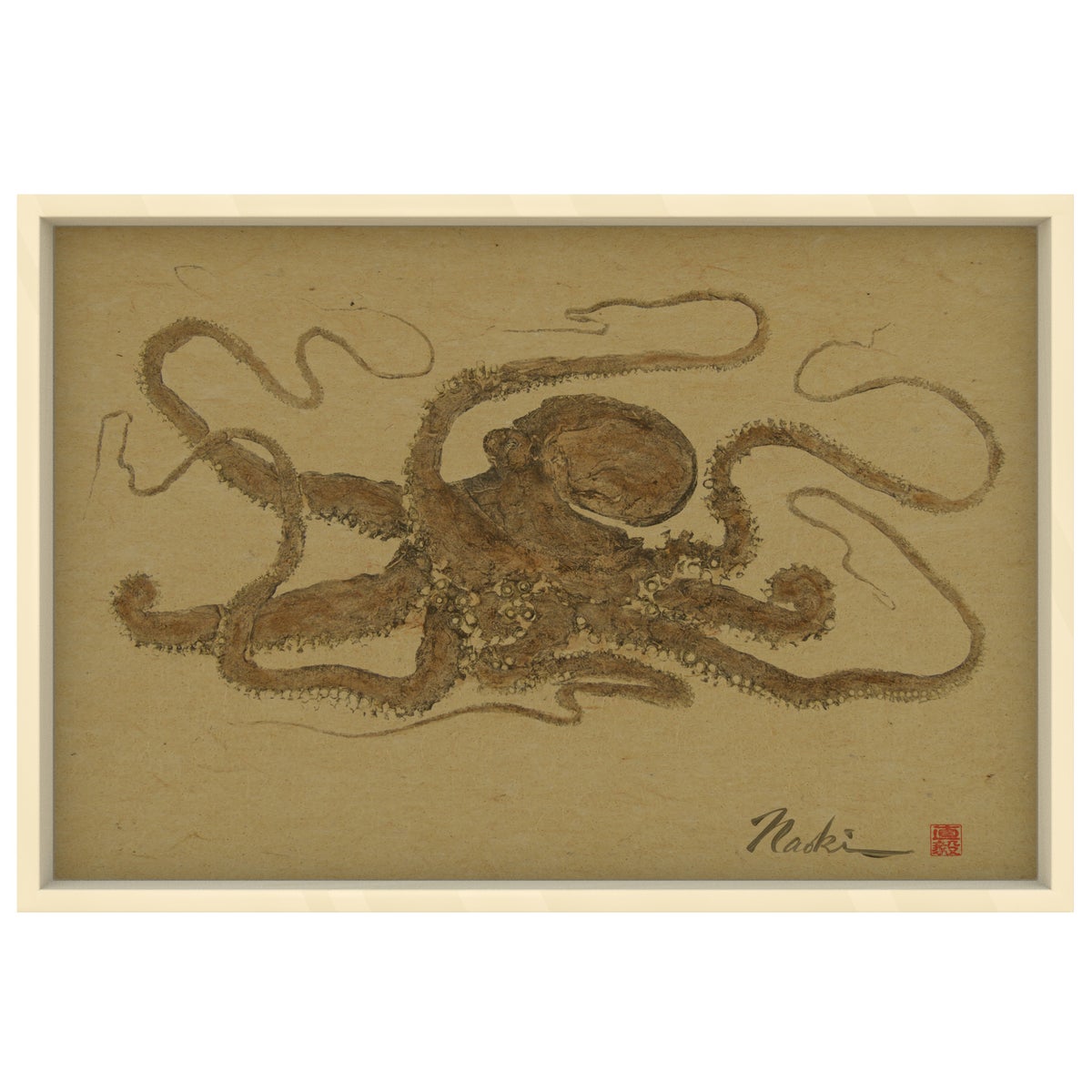 1926 Naoki Art Collection Hemp Panel