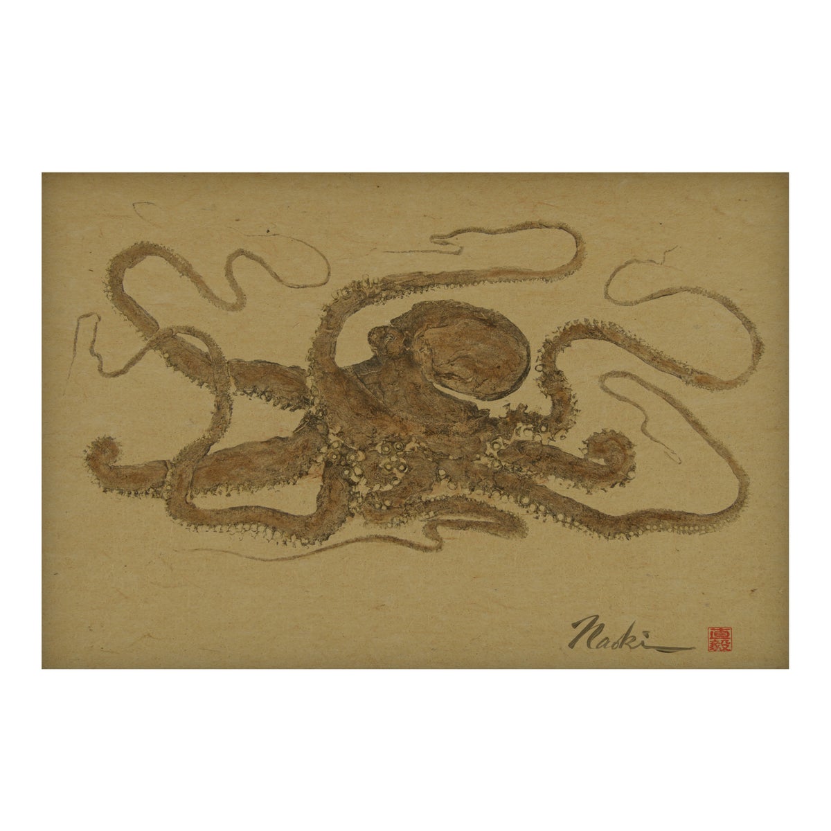 1926 Naoki Art Collection Hemp Panel