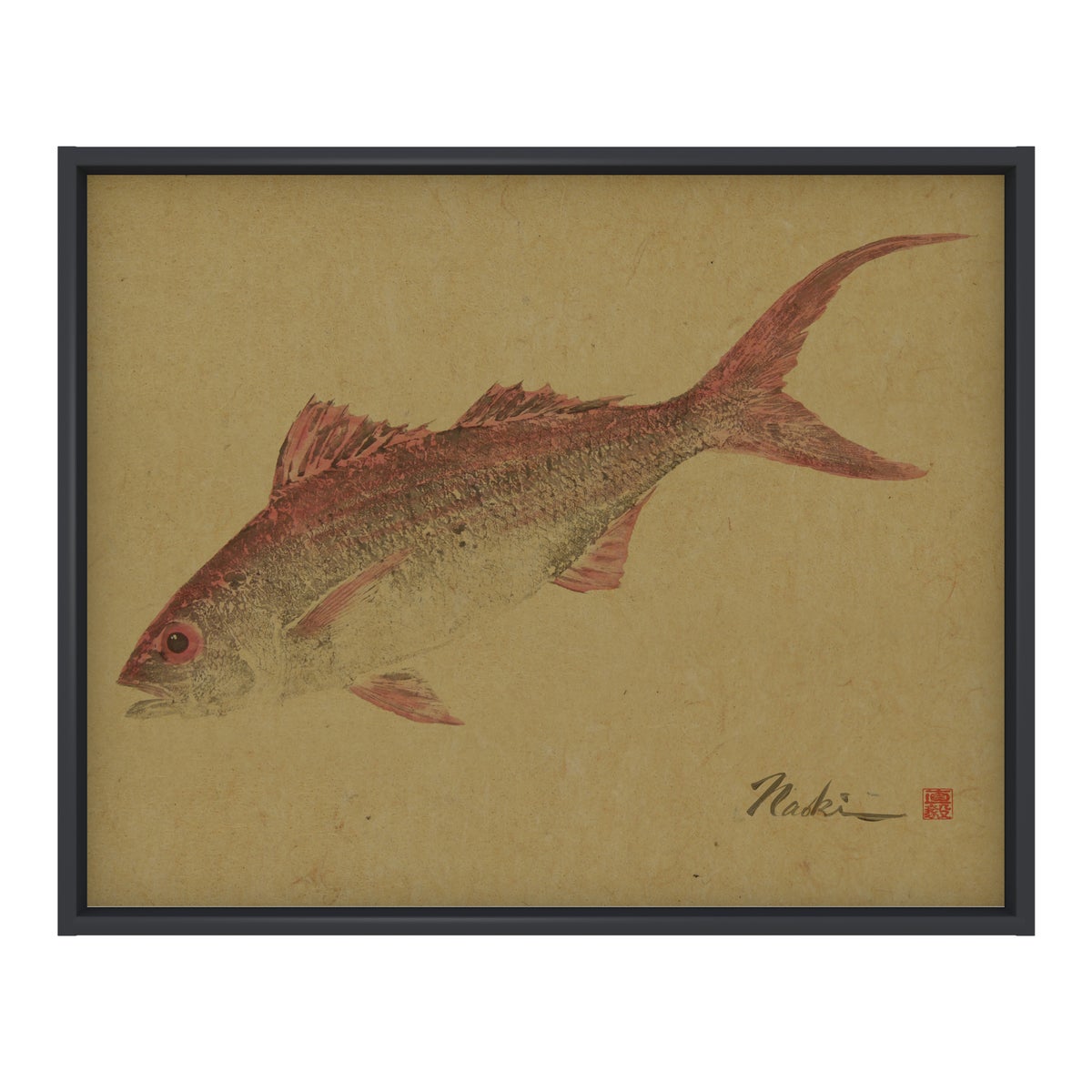 1927 Naoki Art Collection Hemp Panel