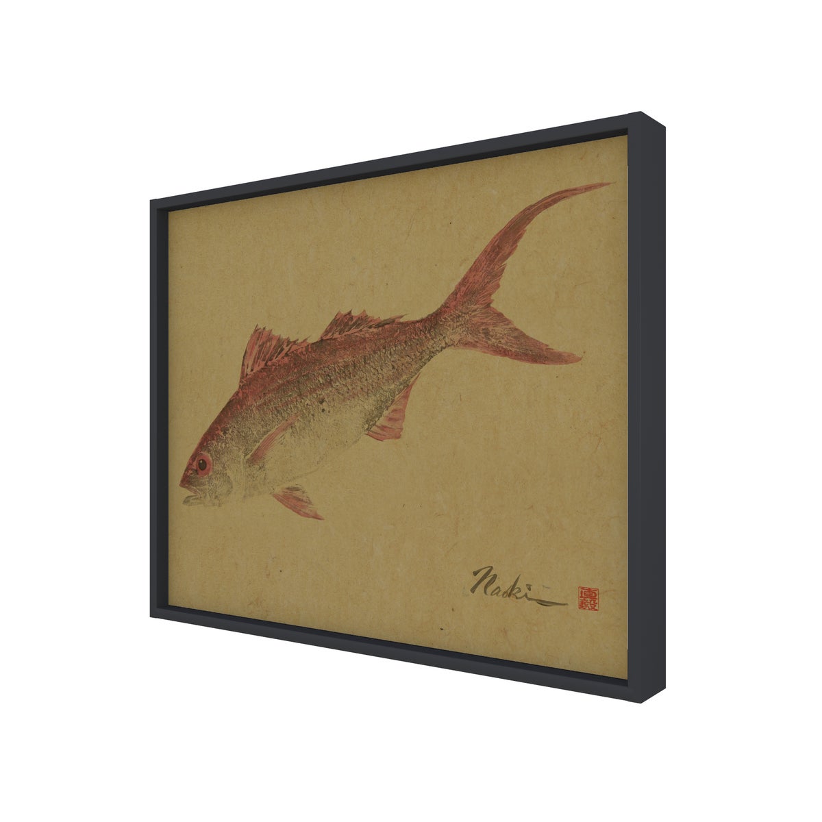 1927 Naoki Art Collection Hemp Panel