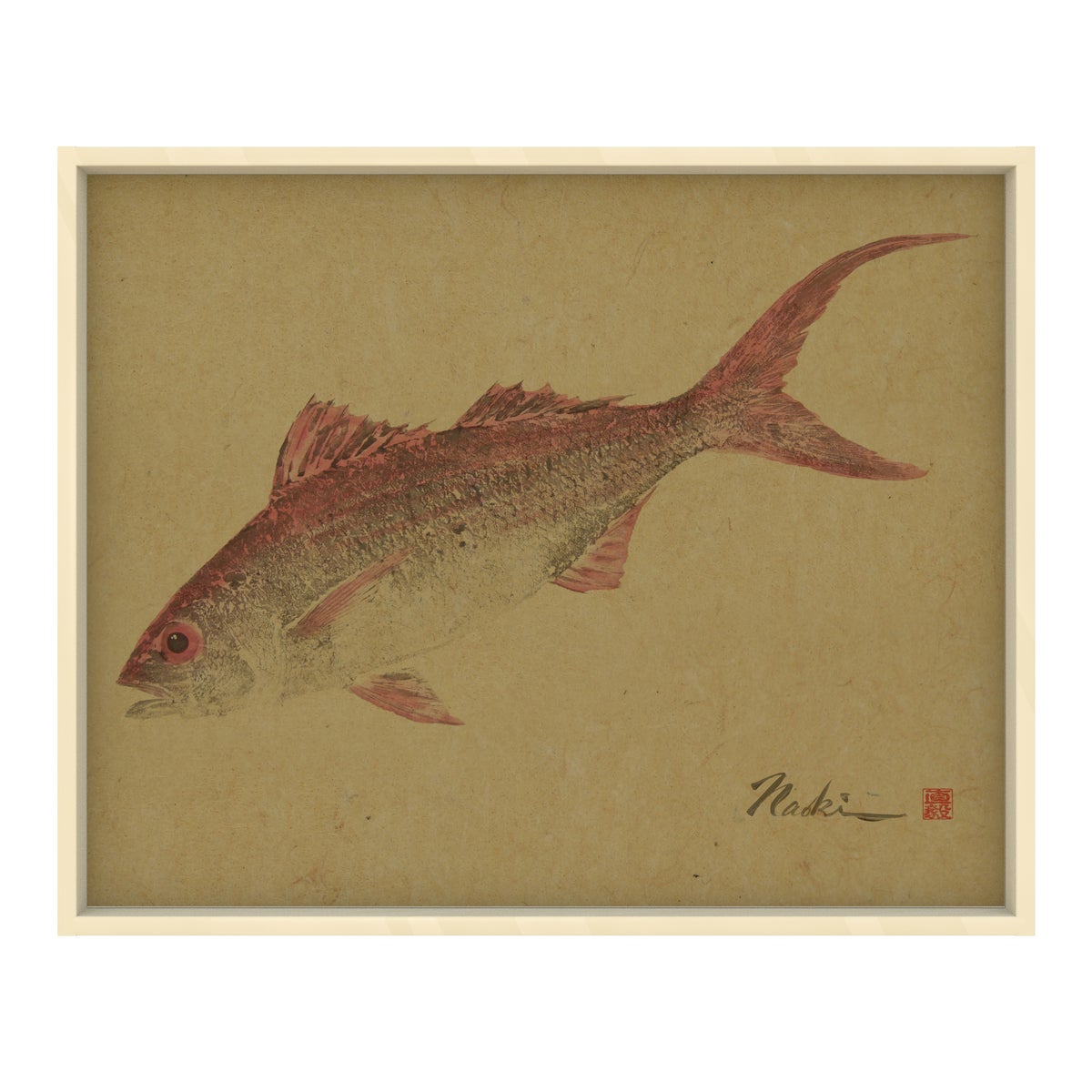 1927 Naoki Art Collection Hemp Panel