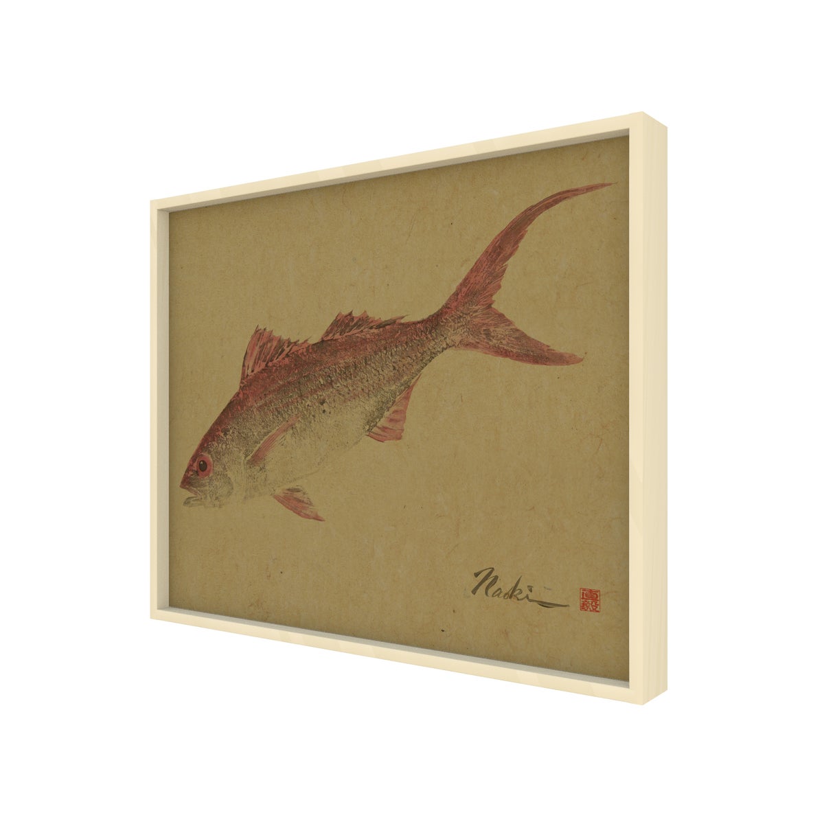 1927 Naoki Art Collection Hemp Panel