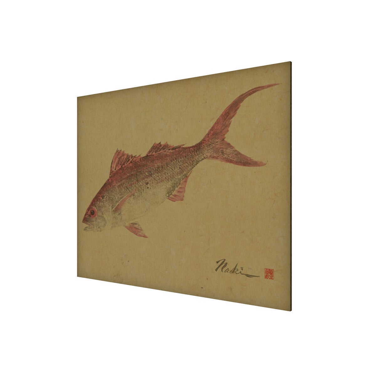 1927 Naoki Art Collection Hemp Panel