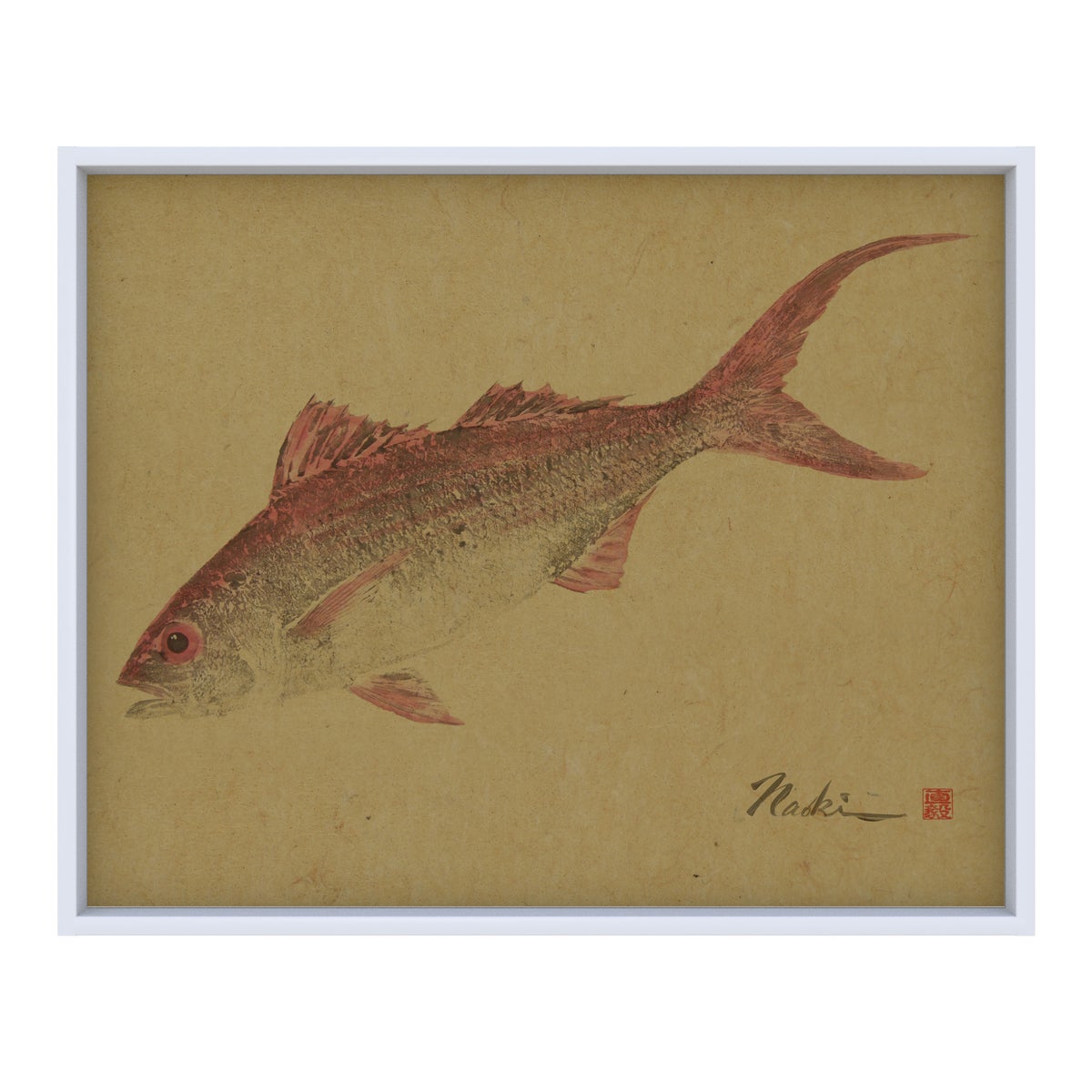 1927 Naoki Art Collection Hemp Panel
