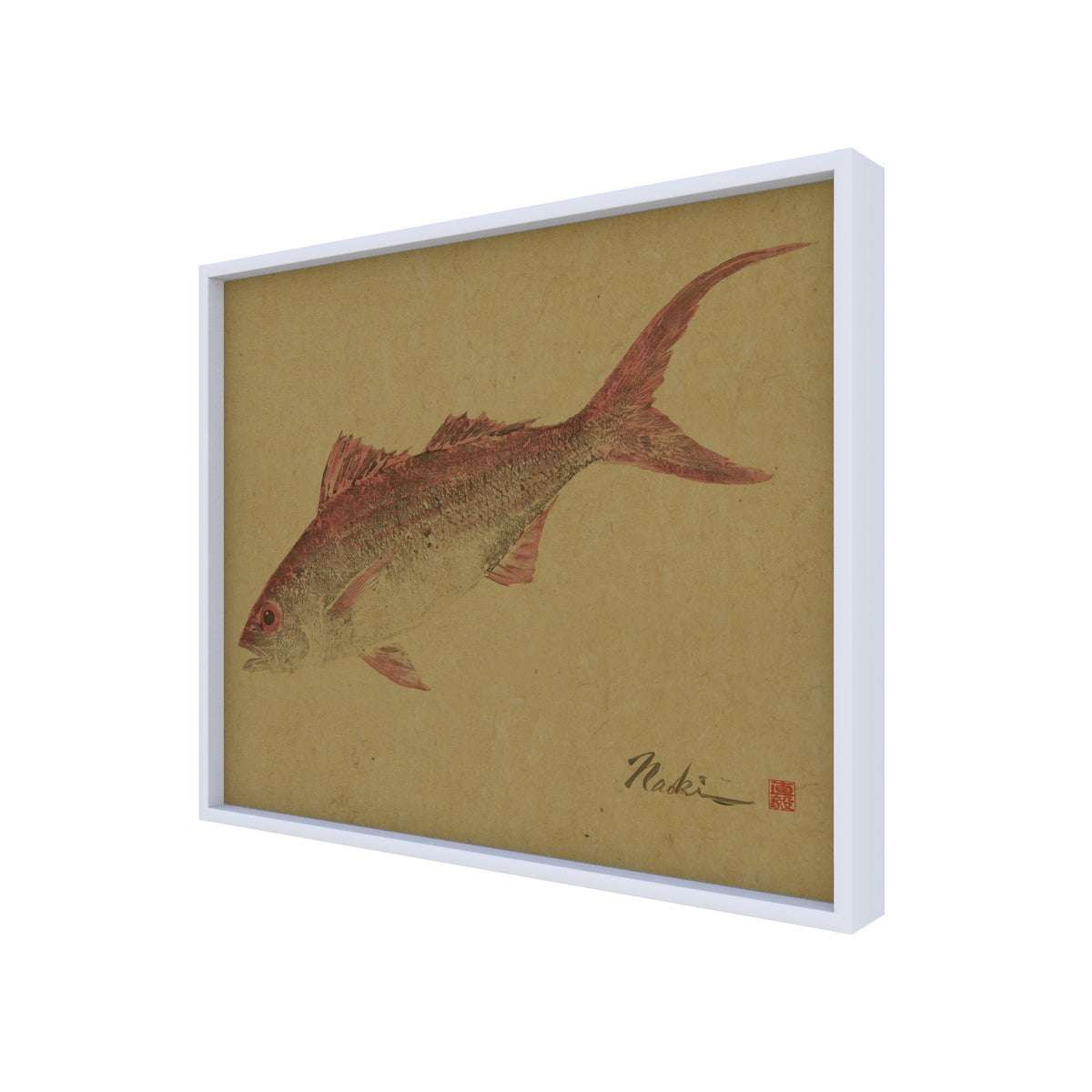 1927 Naoki Art Collection Hemp Panel