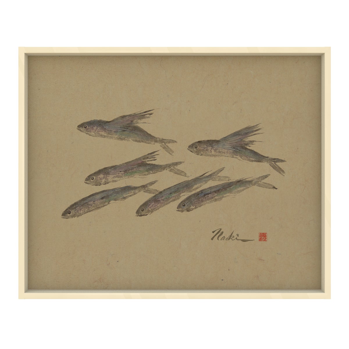 3052 Naoki Art Collection Hemp Panel