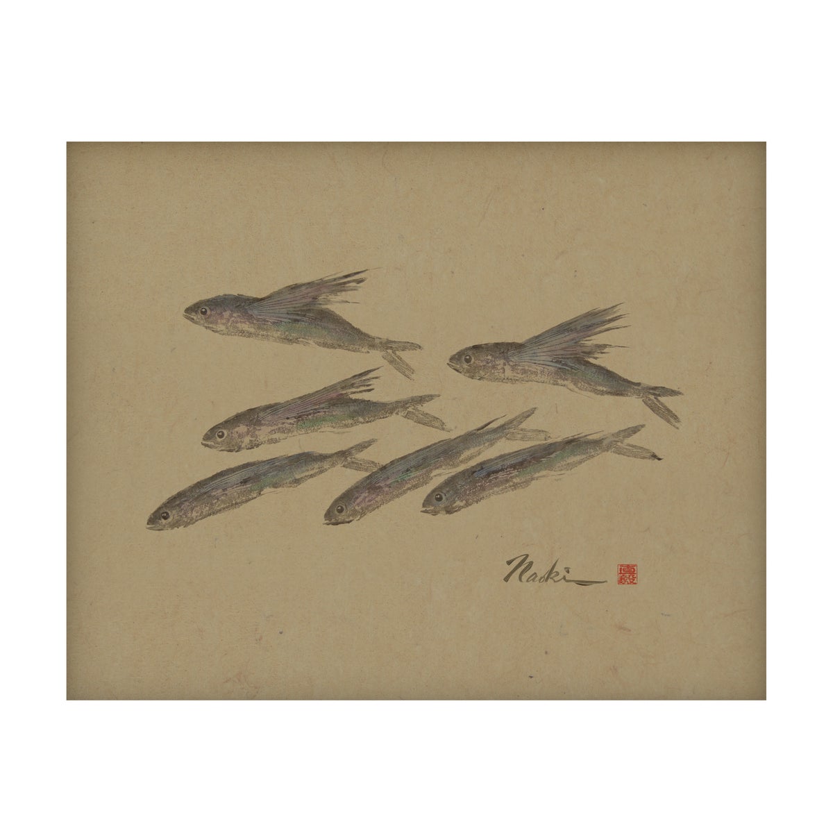 3052 Naoki Art Collection Hemp Panel