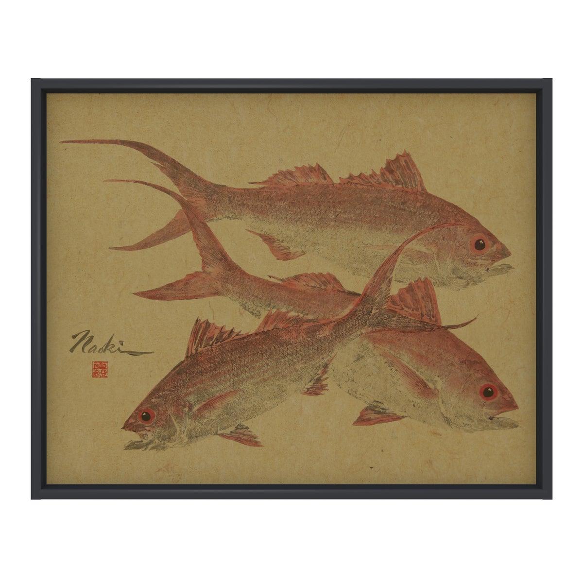 3062 Naoki Art Collection Hemp Panel