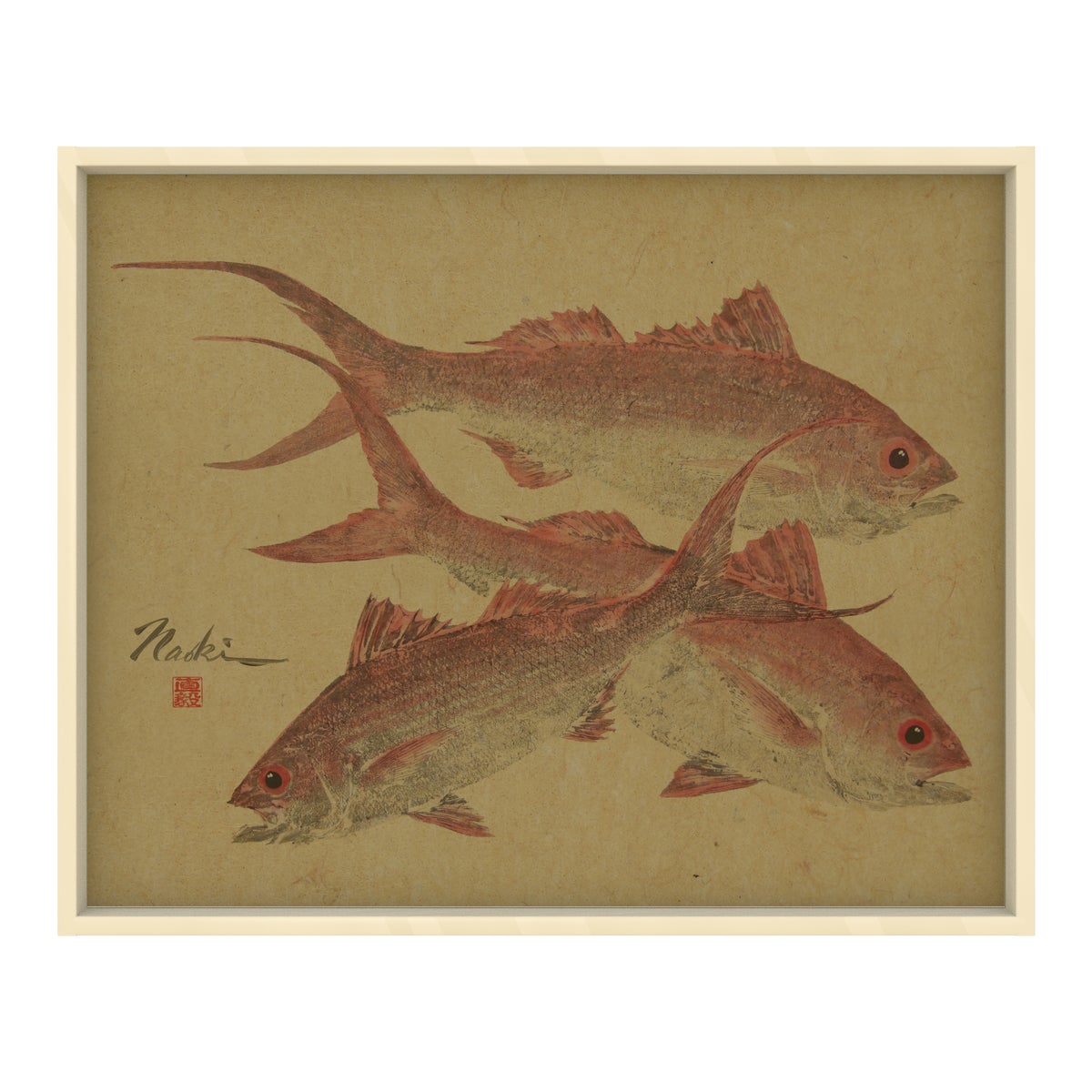 3062 Naoki Art Collection Hemp Panel