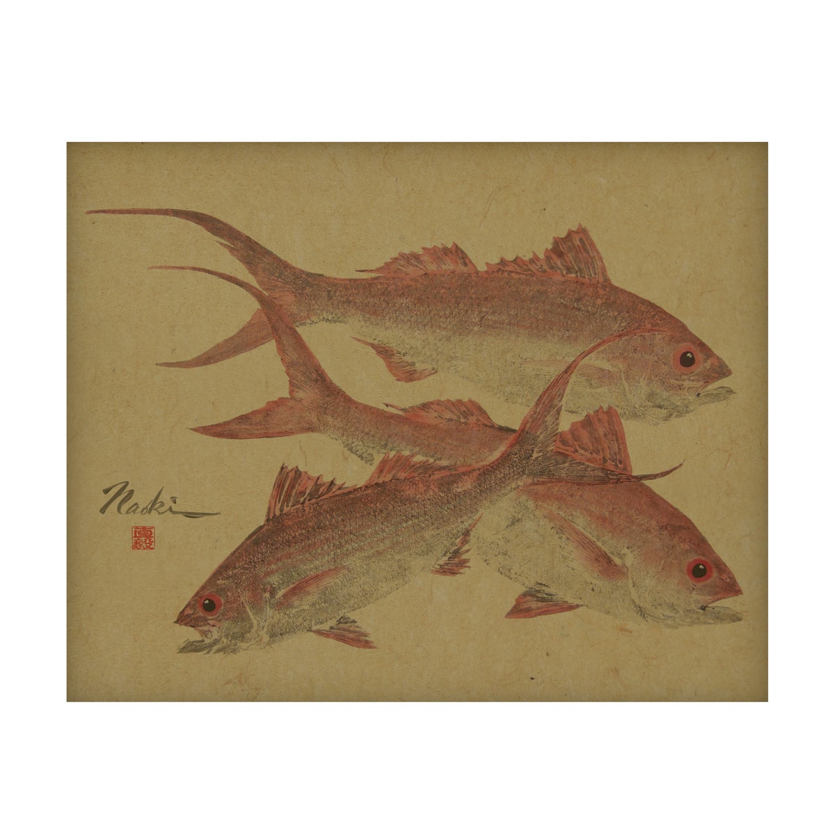3062 Naoki Art Collection Hemp Panel