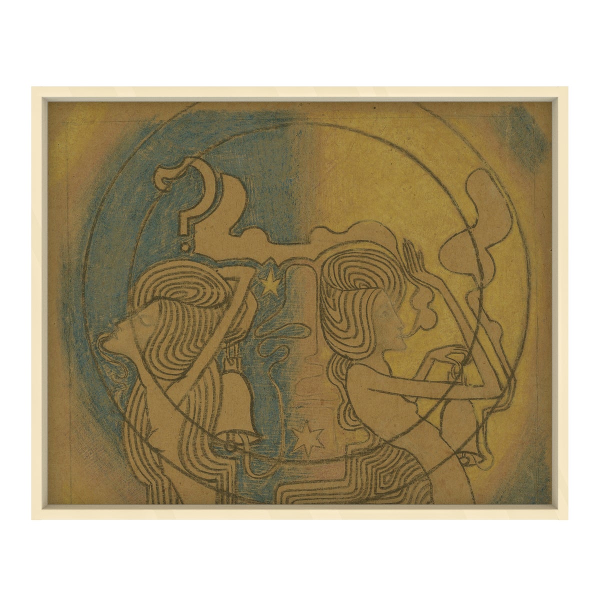 Women Smoking Hemp Panel