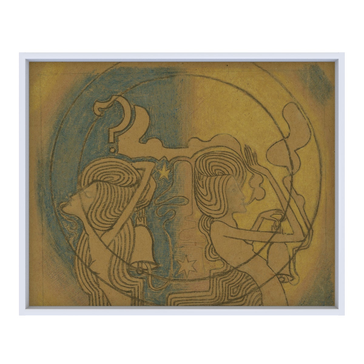 Women Smoking Hemp Panel