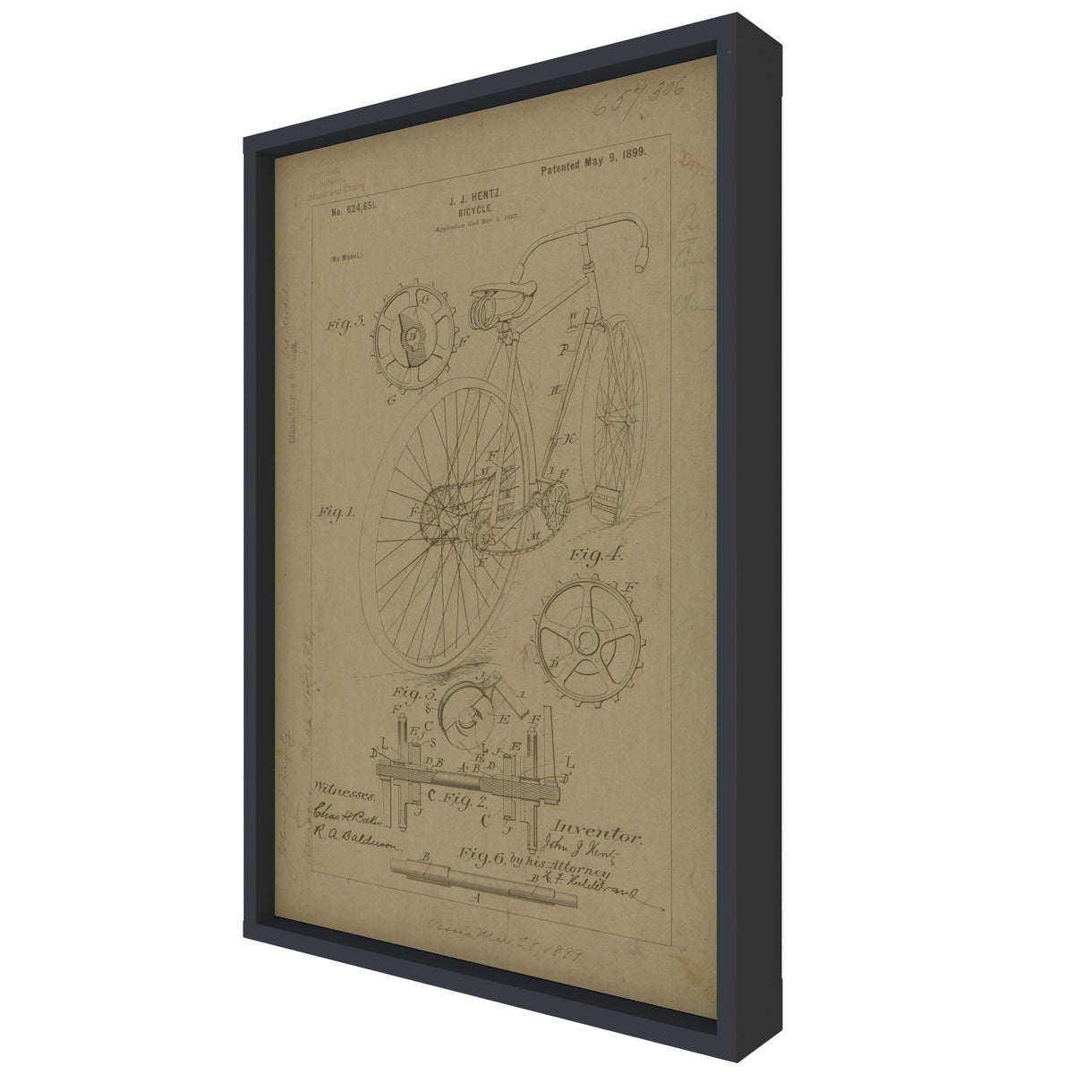 HENTZ BIKE PATENT Hemp Panel