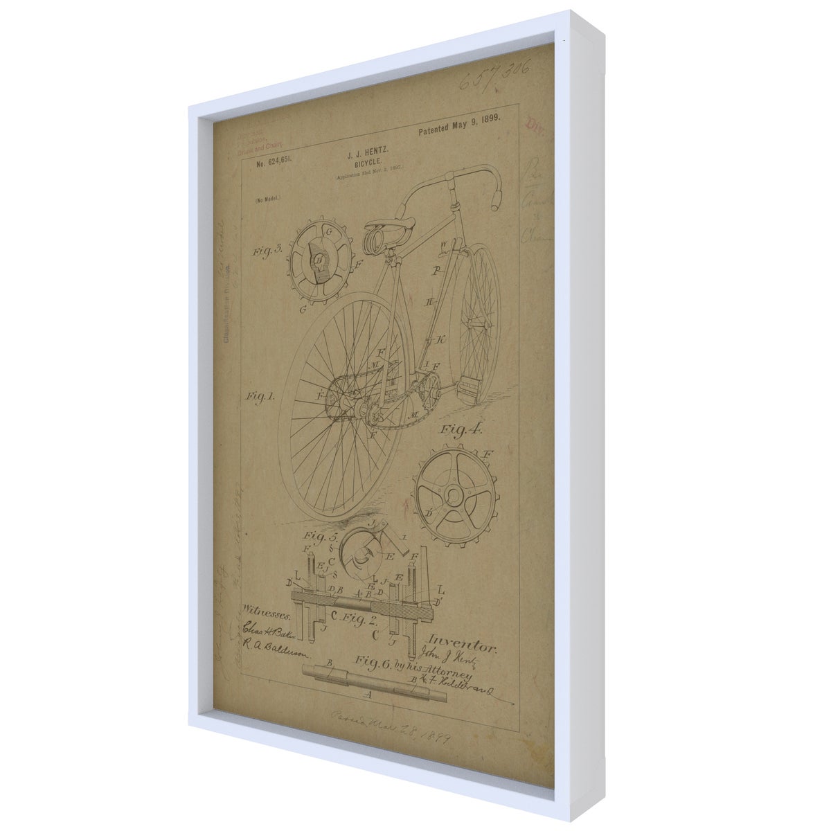 HENTZ BIKE PATENT Hemp Panel