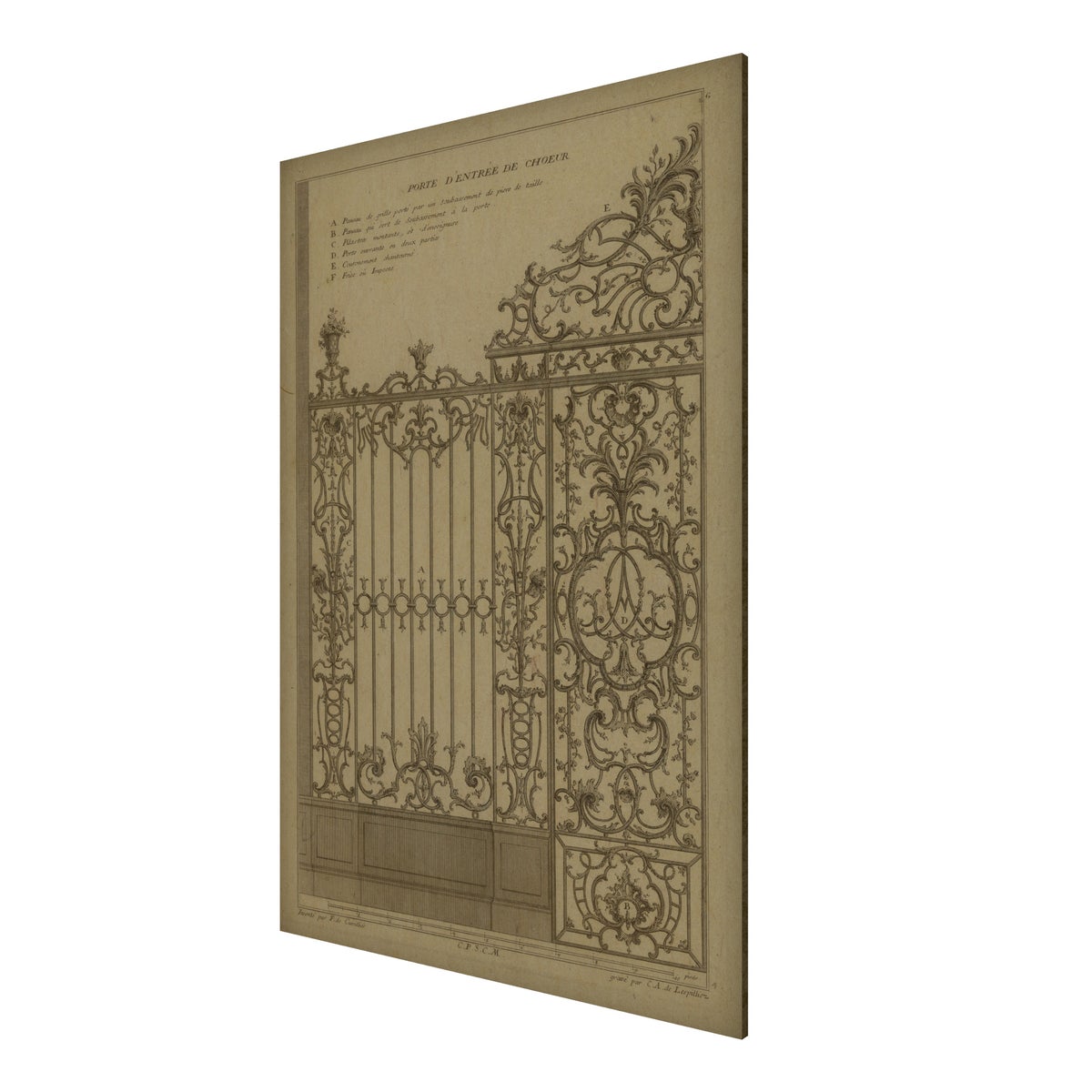 Iron Gate 03 Hemp Panel