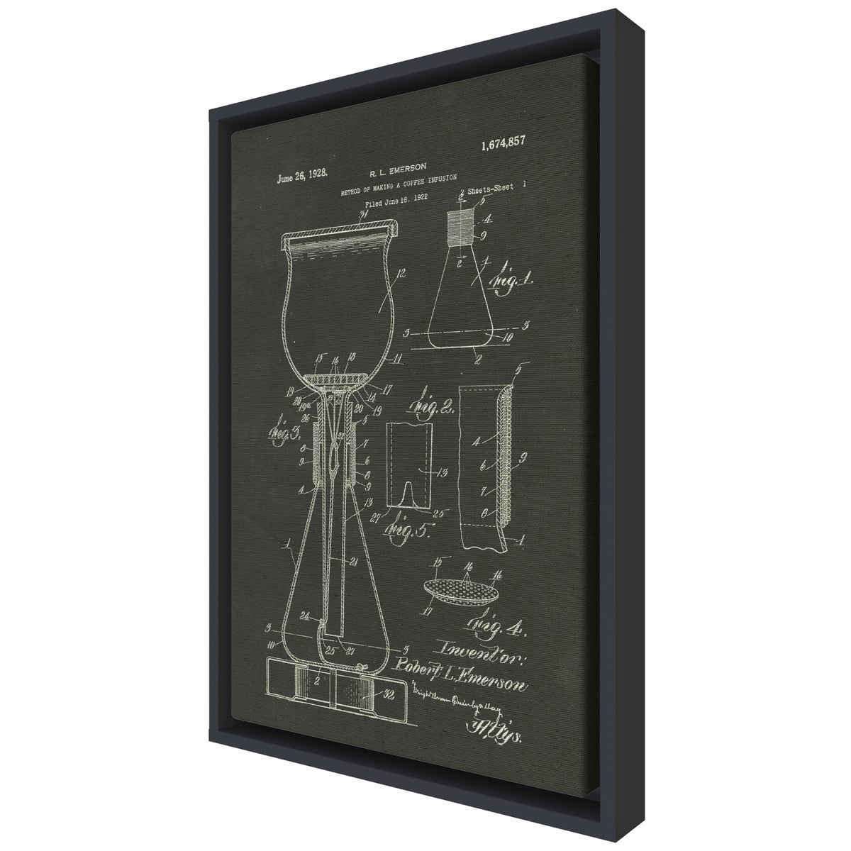 Coffee Infuser chalk finish