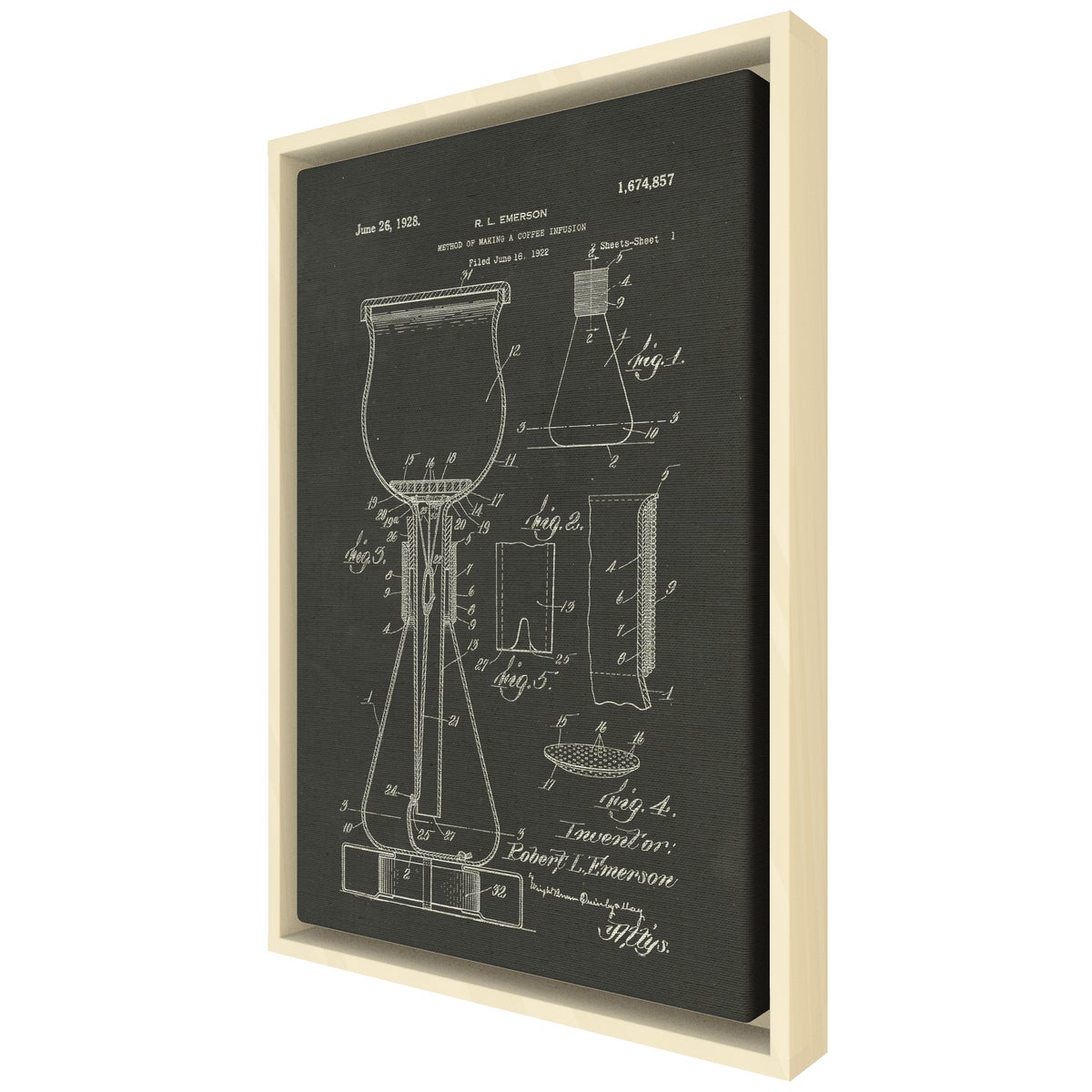 Coffee Infuser chalk finish