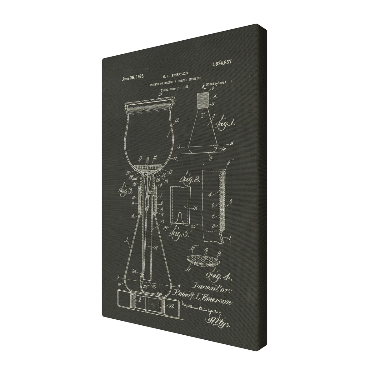 Coffee Infuser chalk finish