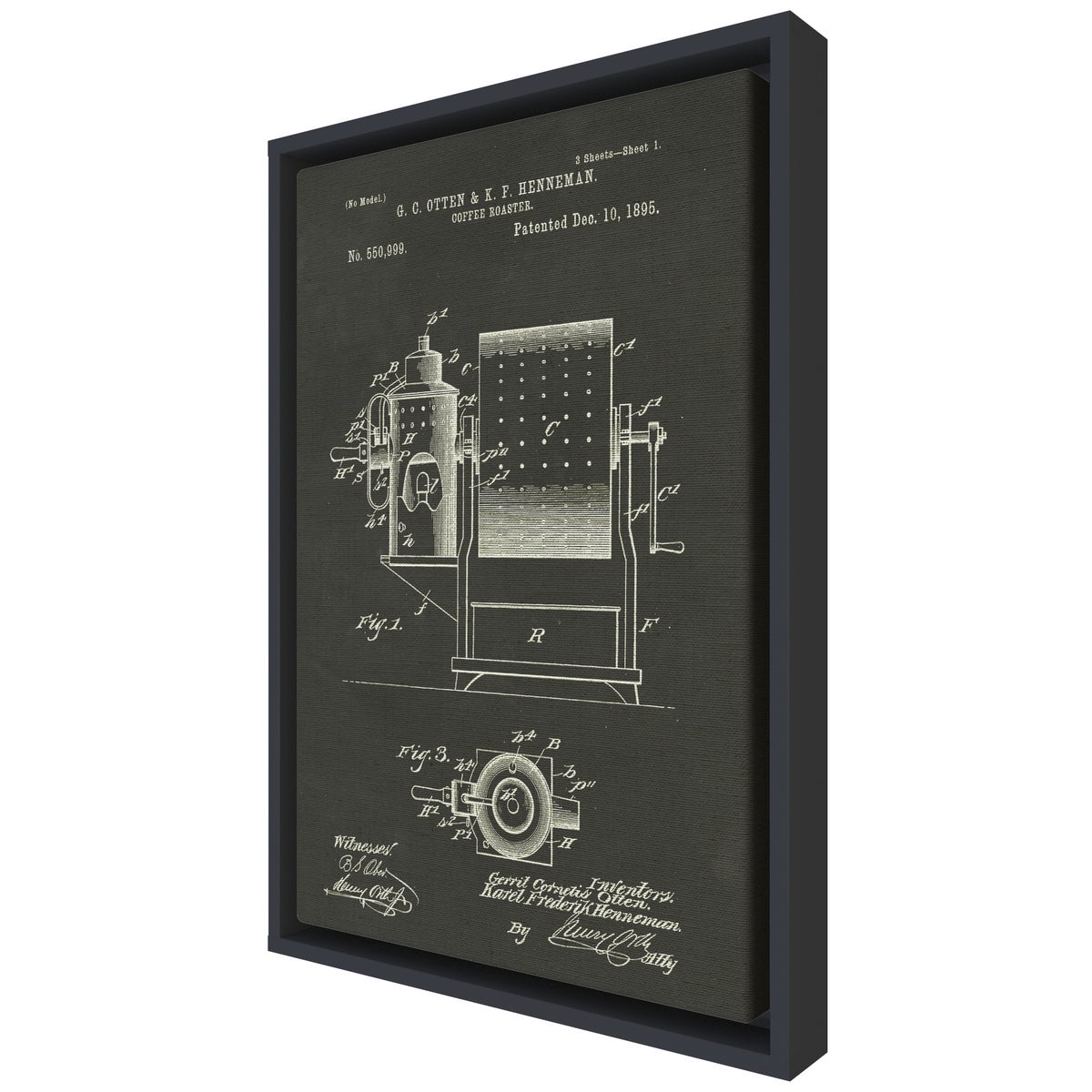 Otten Henneman Coffee Roaster chalk finish