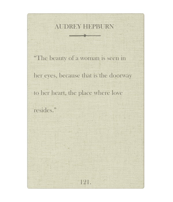 Hepburn Beauty of a Woman