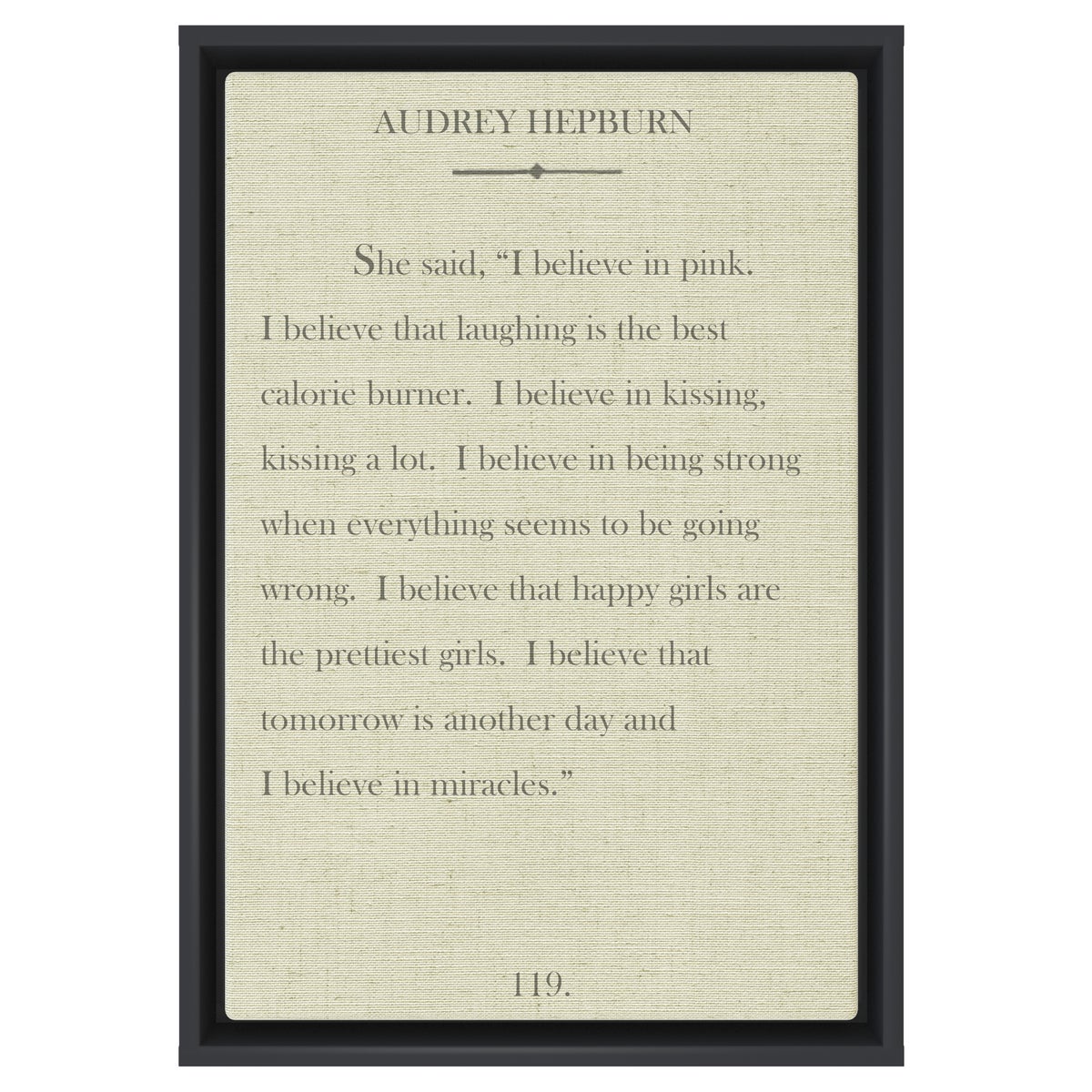 Hepburn I believe