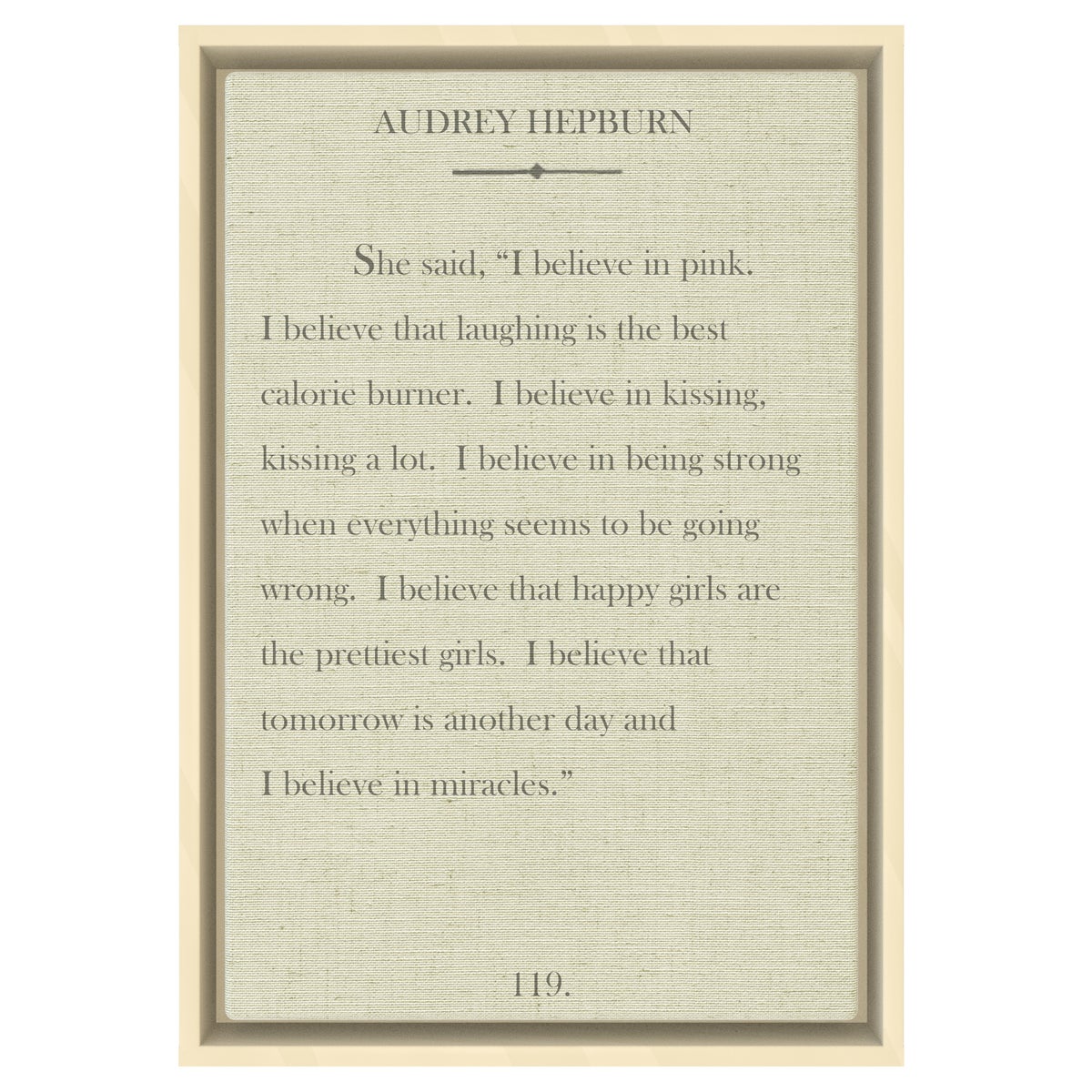 Hepburn I believe