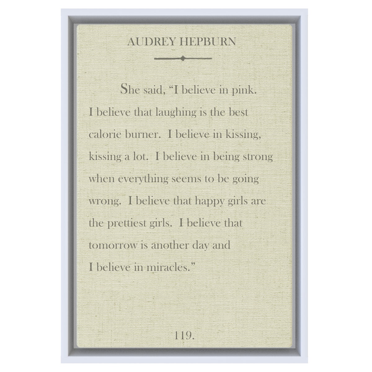 Hepburn I believe