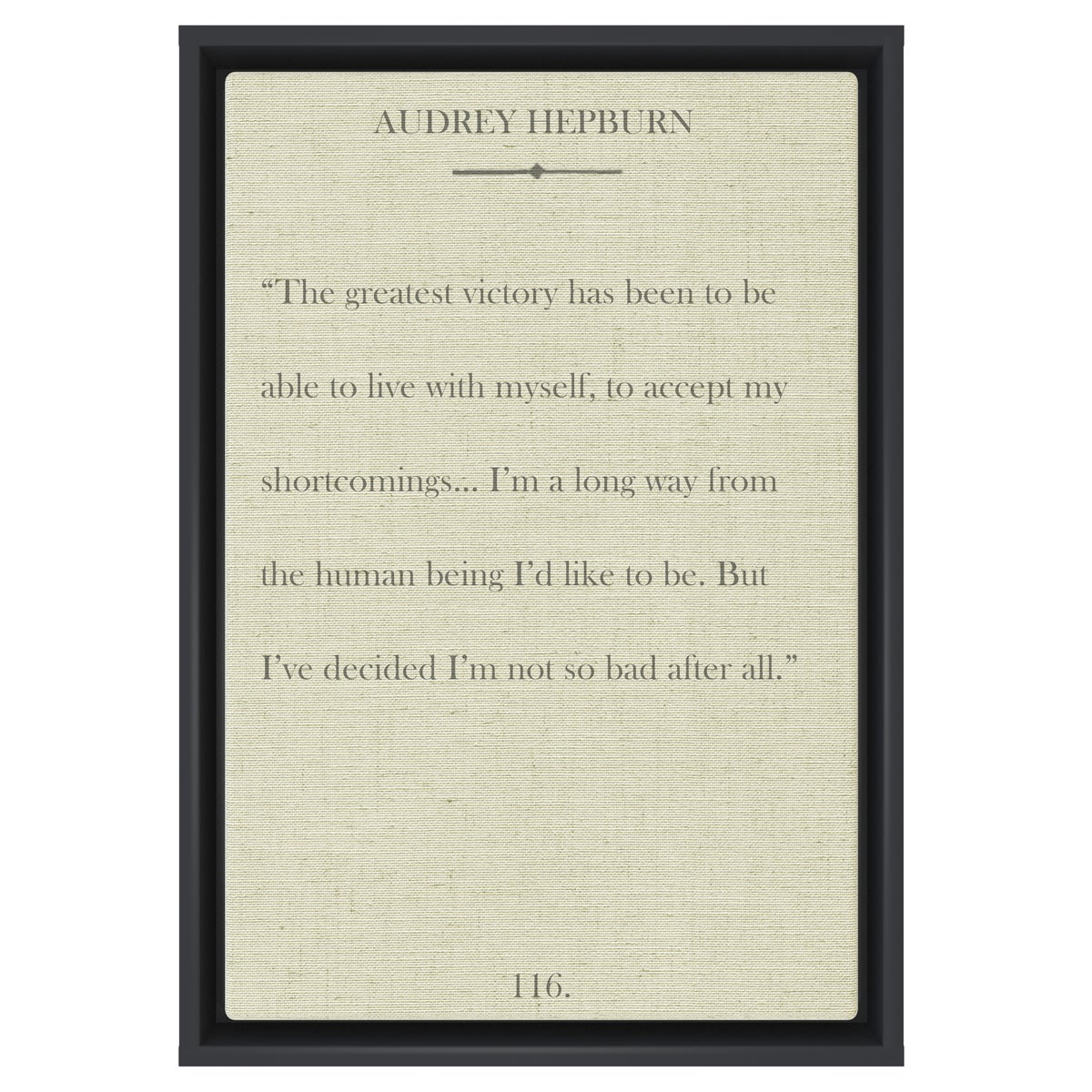 Hepburn Greatest victory