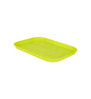 green basics grow tray saucer s lime green