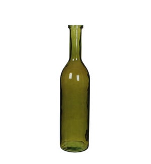 Rioja bottle glass green - 7x29.5"