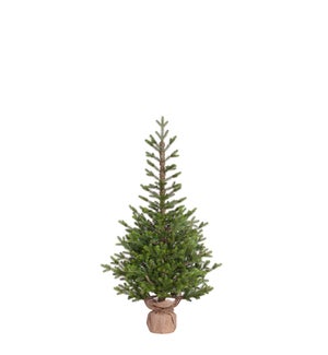 Pierson xmas potted tree green outdoor use TIPS 825 - 28"x4'