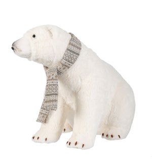 Polar bear white - 25.25x15.75x19.5"