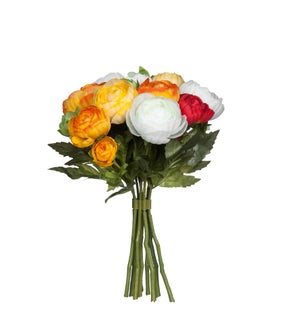 Bouquet ranunculus orange - 8.75x7.5"