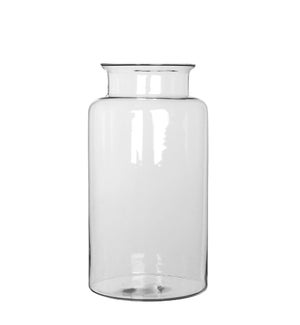 Mathew vase transparent - 7.5x13.75"