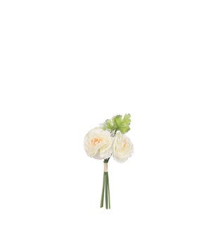 Bouquet peony cream - 10.25x5.5x3.25"
