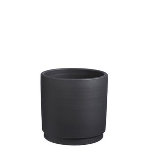 Saar pot round black - 9.5x9.5"