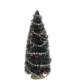 Tree with lights battery operated - 9"