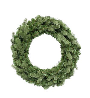 Sherwood wreath green TIPS 208  - 24"