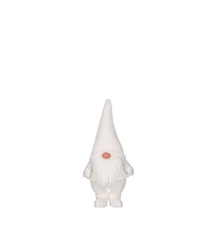 Doll gnome white - 7x3.5x15.25"