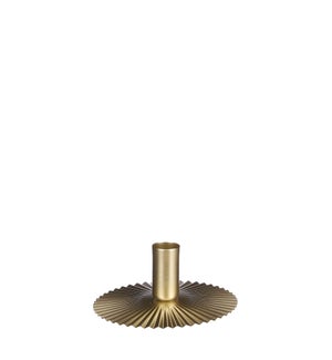 Grisa candleholder gold - 6.5x6x3.25"