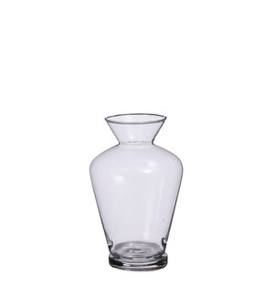 Raja vase glass - 6.75x9.75"