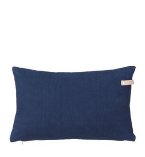 Bering cushion d. blue - 21.75x13.75x4"