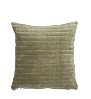 Balboa cushion taupe - 17.75x17.75x4"