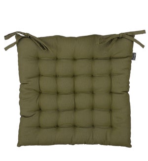 Tivoli chair cushion d. green - 17.75x17.75x2"