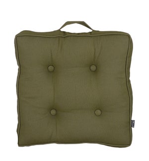 Tivoli mattres cushion d. green - 17.75x17.75x2.75"