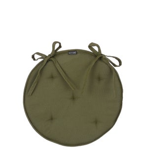 Tivoli bistro cushion d. green - 15.75x0.75"